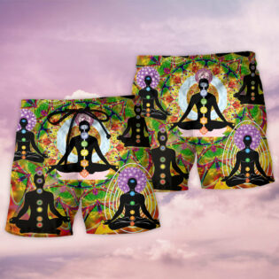 Yoga In A Wonderful Life - Beach Short - Owl Ohh - Owl Ohh