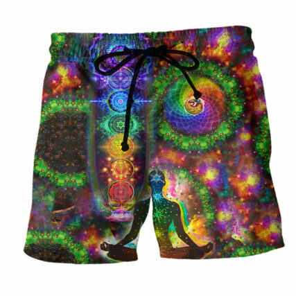 Yoga Love Beautiful Life - Beach Short - Owl Ohh - Owl Ohh