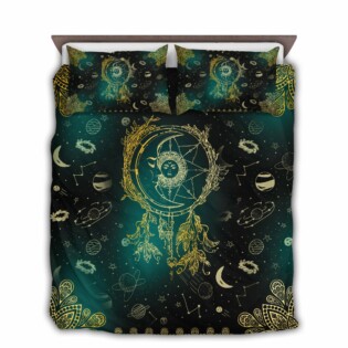 Yoga Love Peace Life Amazing Galaxy Sky - Bedding Cover - Owl Ohh - Owl Ohh