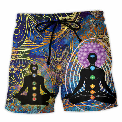 Yoga Mandala Style - Beach Short - Owl Ohh - Owl Ohh