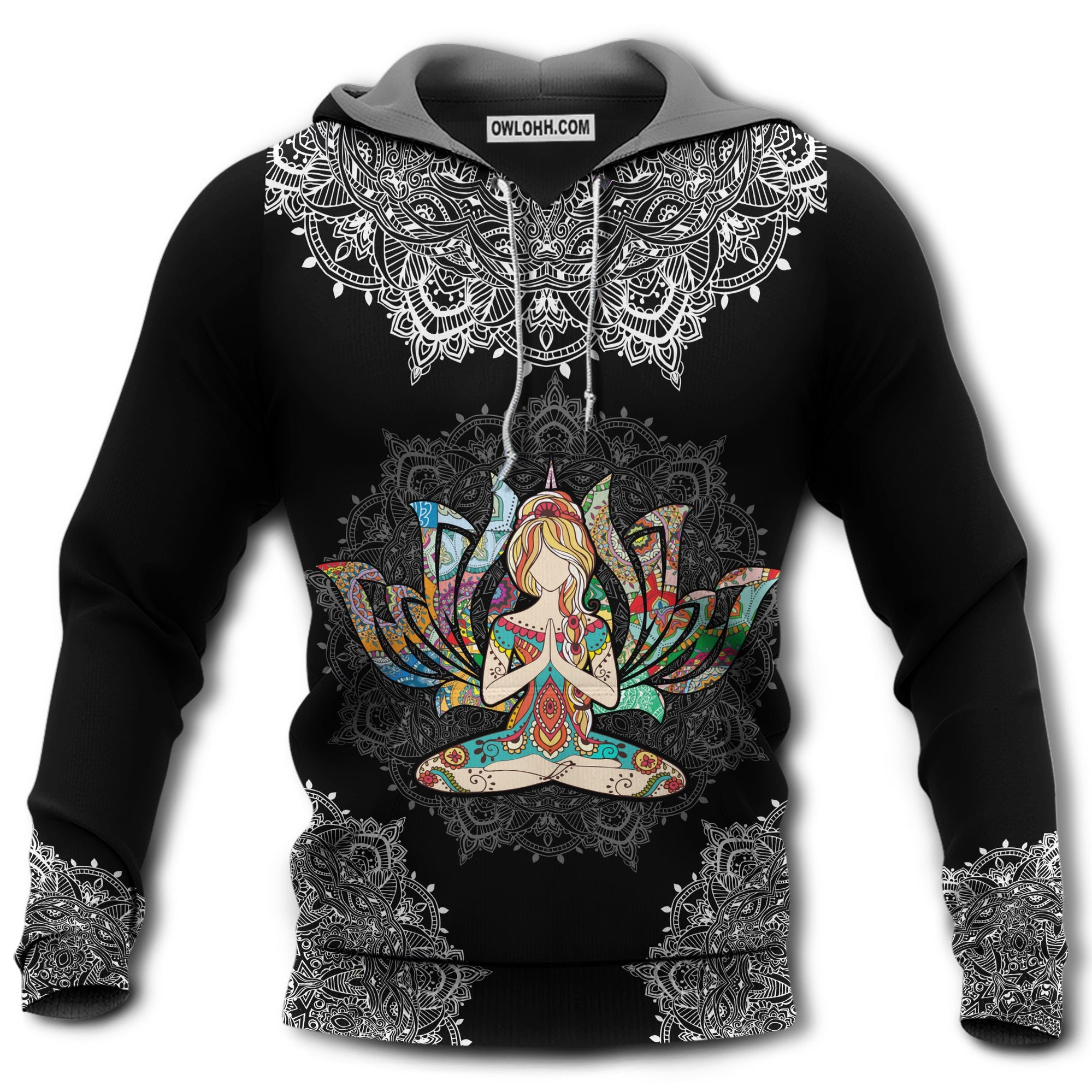 Yoga Meditation Beautiful Lover - Hoodie - Owl Ohh - Owl Ohh