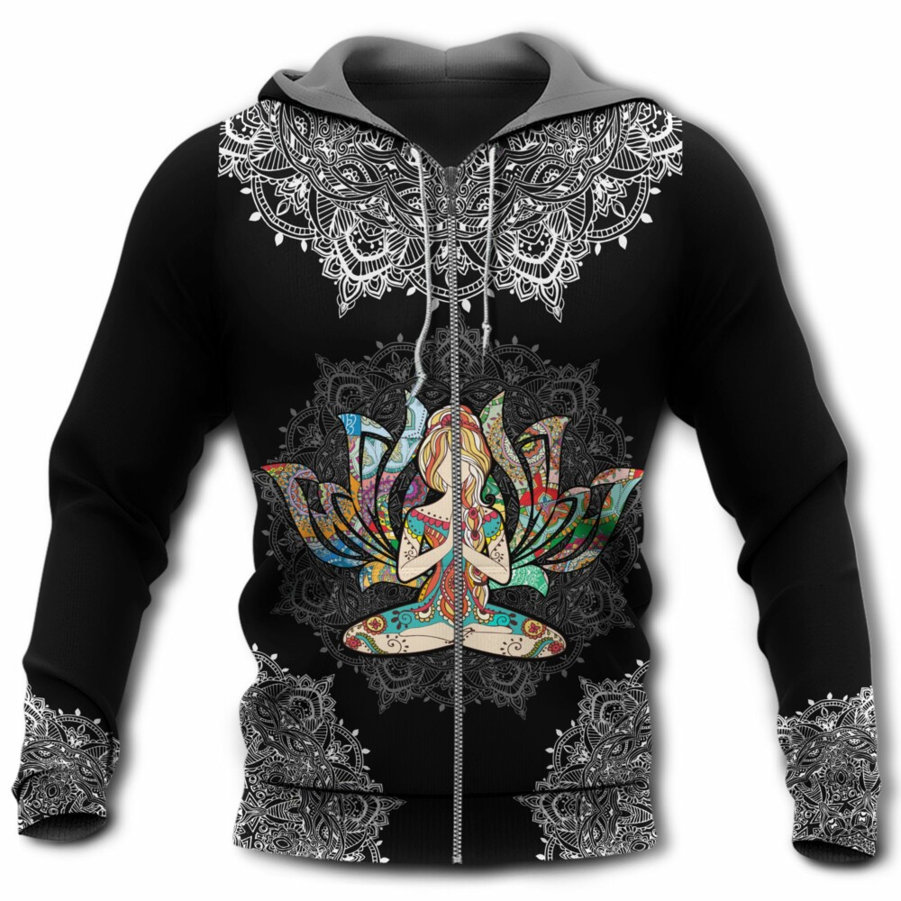 Yoga Meditation Beautiful Lover - Hoodie - Owl Ohh - Owl Ohh
