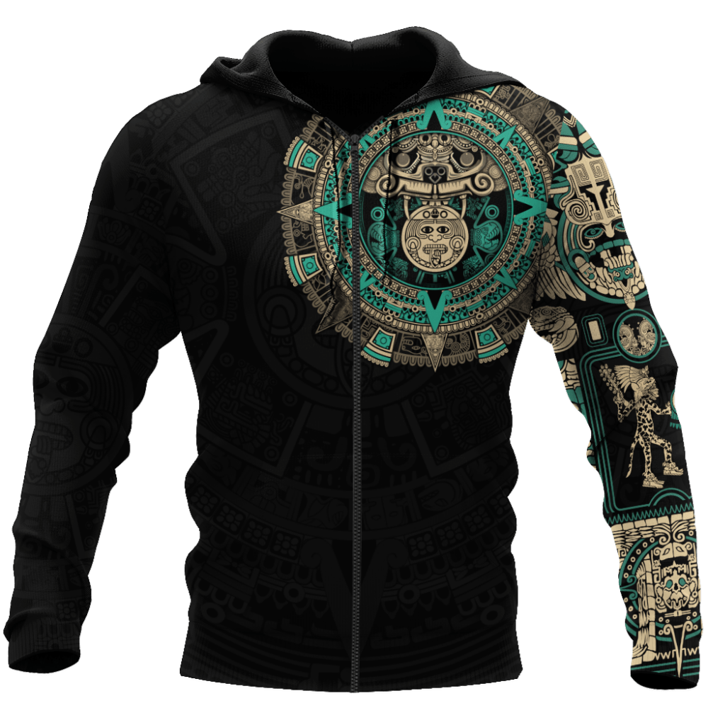 Aztec Go And Discover - Hoodie - Owl Ohh - Owl Ohh