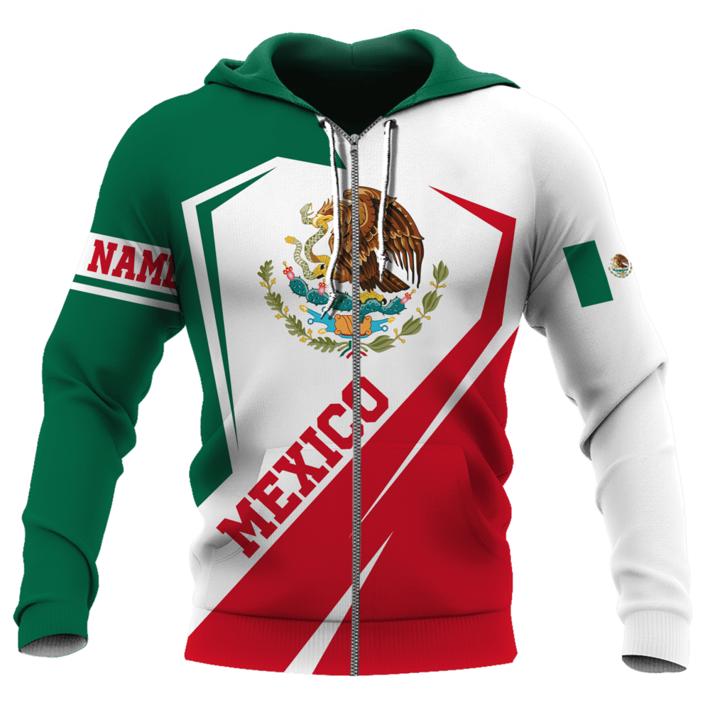 Mexico Hoodie Persionalized 3D All Over Printed Shirts - HOOD01FNN190122
