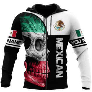 Personalized Mexican Skull Hoodie 3D All Over Printed Unisex Hoodie