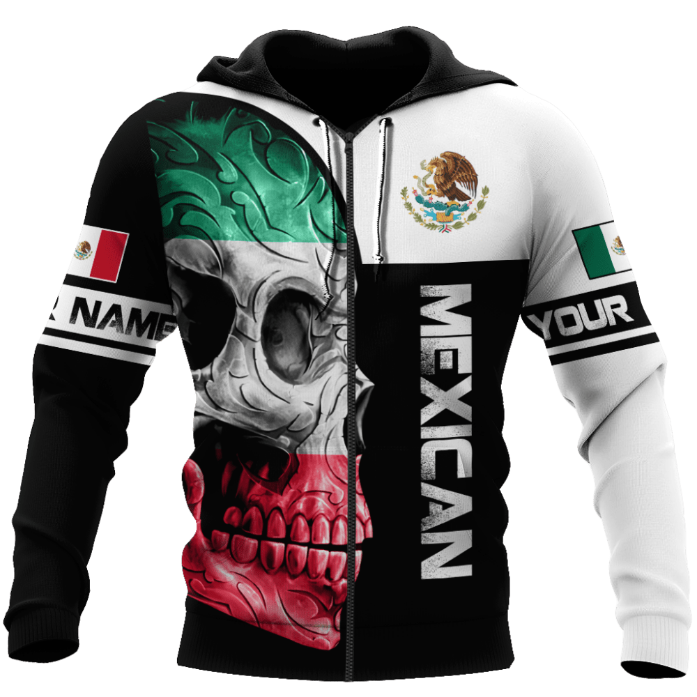 Personalized Mexican Hoodie 3D All Over Printed Shirts DQB16032103