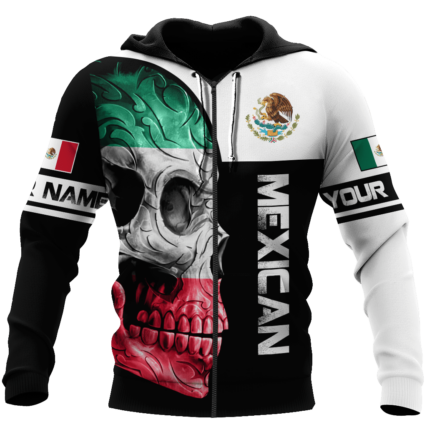 Personalized Mexican Hoodie 3D All Over Printed Shirts DQB16032103
