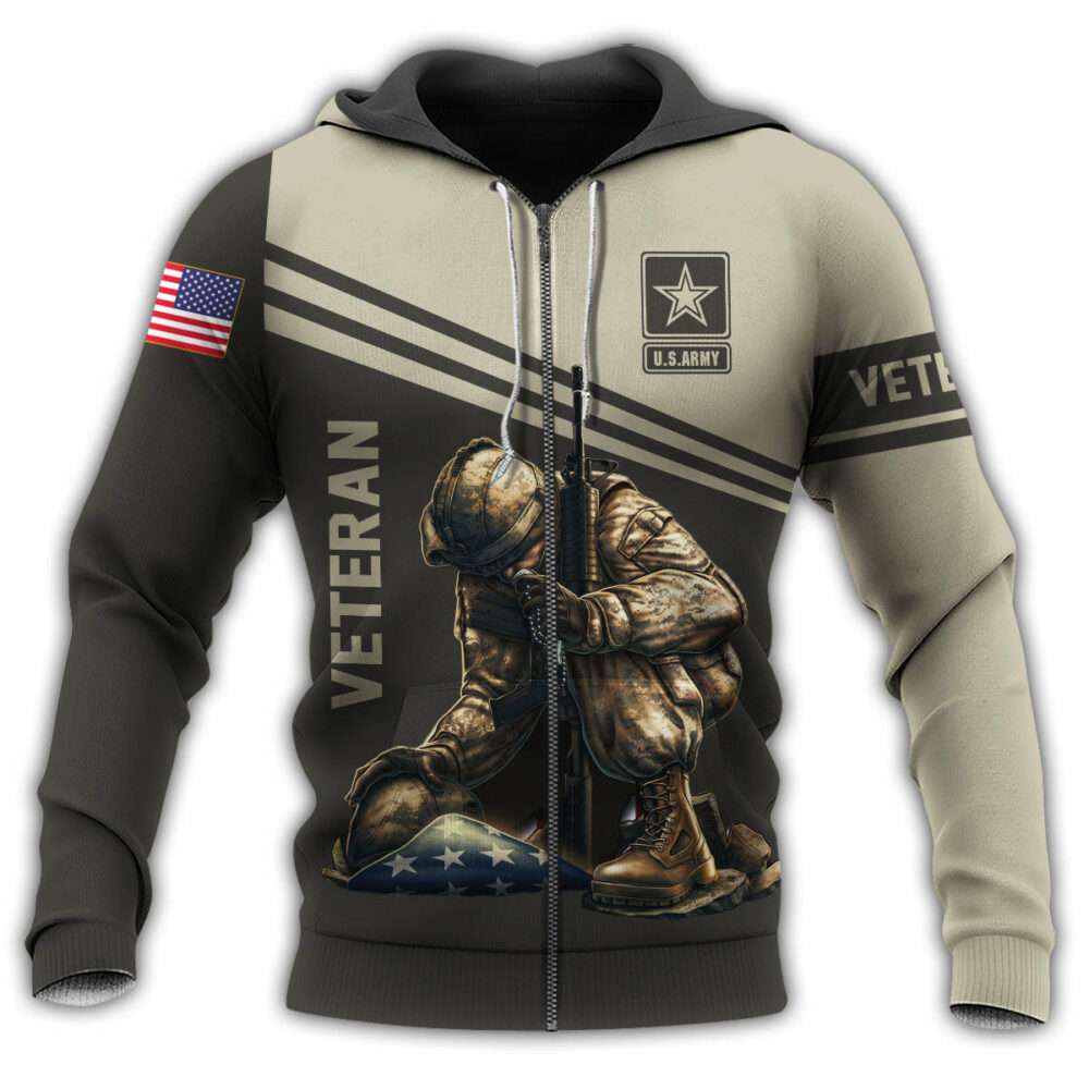 Veteran Army Never Forget Memory America Amazing Style - Hoodie - Owl Ohh - Owl Ohh