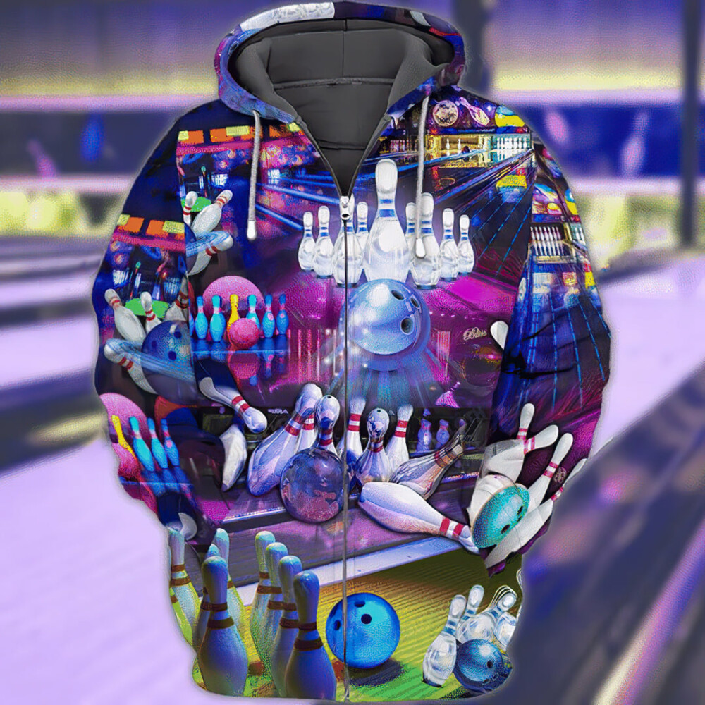 Purple Bowling - Hoodie