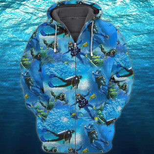 Awesome Scuba Diving - Hoodie - HOOD04FNN271021