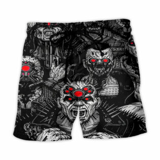 Zombie Will Work For Brains - Beach Short - Owl Ohh - Owl Ohh