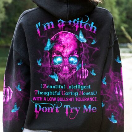 I'M A B DON'T TRY ME ALL OVER PRINT - YHHN1512223