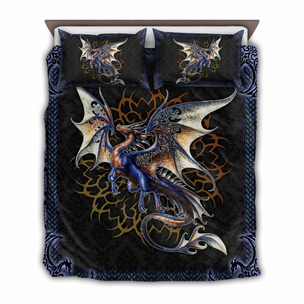 Dragon So Beautiful In Night Pattern - Bedding Cover - Owl Ohh - Owl Ohh