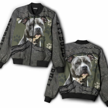 Dog pitbull my friend - Hoodie - HOOD09NGA180921