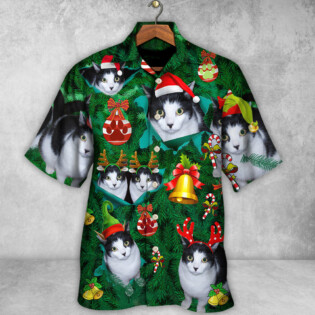 Cat Lovely Cat Christmas - Hawaiian Shirt - Owl Ohh - Owl Ohh