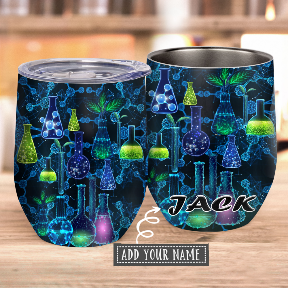 Chemistry Amazing And Stunning Personalized - Wine Tumbler - Owl Ohh - Owl Ohh