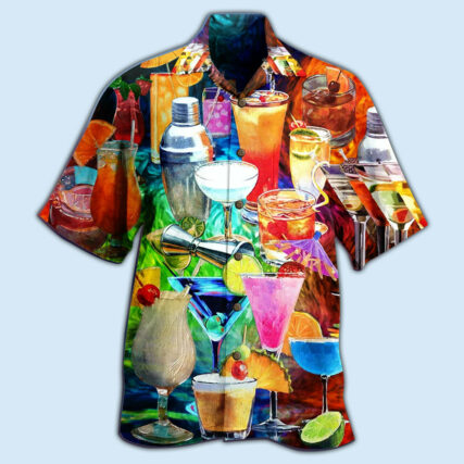 Cocktail Color Fruit - Hawaiian Shirt - Owl Ohh - Owl Ohh