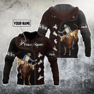 Customize Name Bull Riding Hoodie Printed Unisex Shirts 1 HOOD01FNN101121