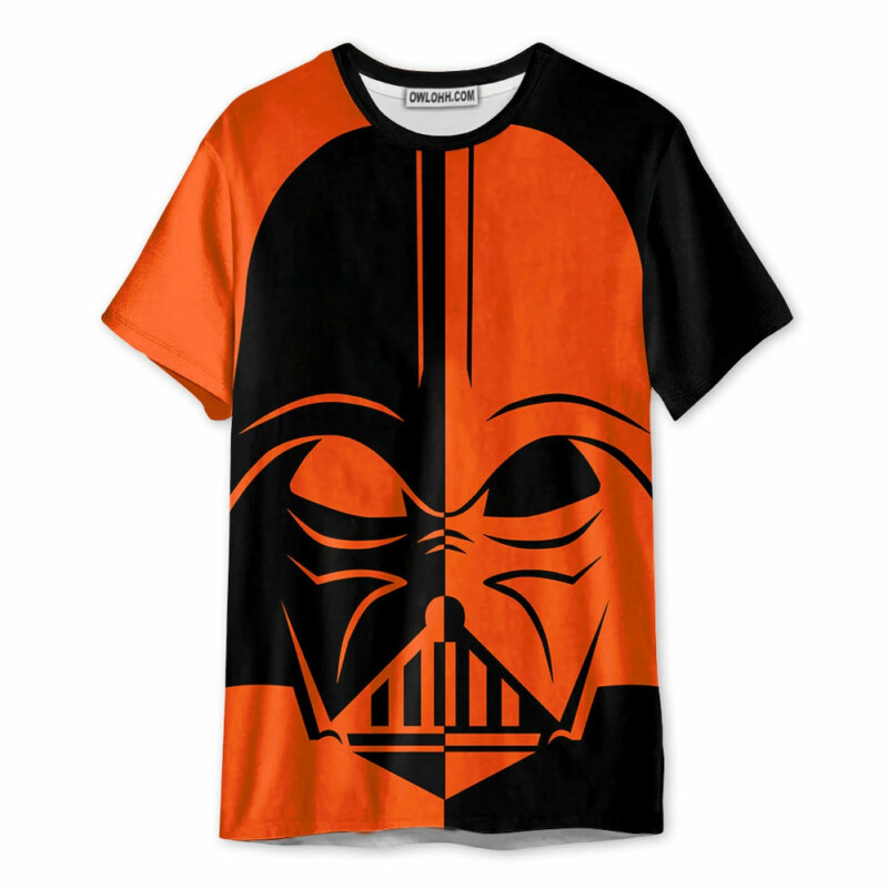 Halloween Costumes Star Wars Darth Vader Two-Faced - Unisex 3D T-shirt