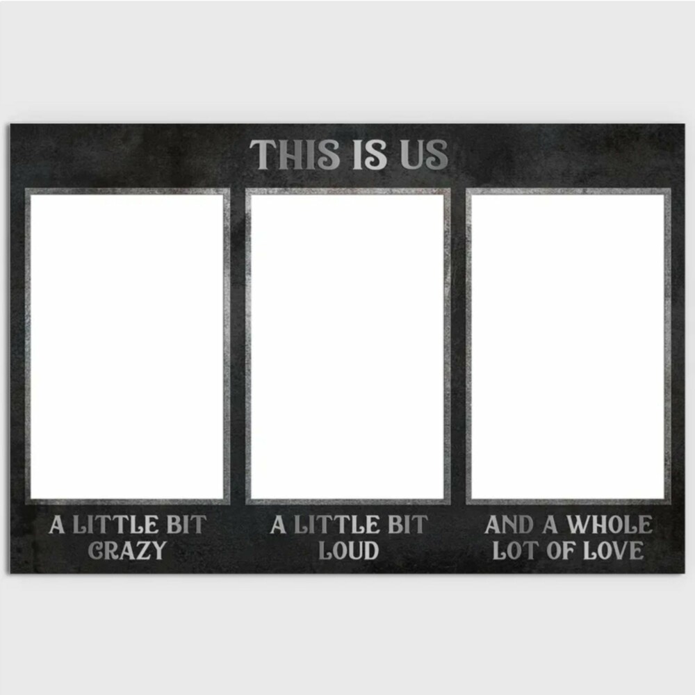 Motorcycle Biker This Is Us Custom Photo Personalized - Horizontal Poster - Personalized Photo Gifts, Custom Photo Gifts, Personalized Gifts Ideas - Owl Ohh
