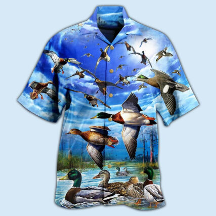 Duck Keep Your Freedom Wild Duck - Hawaiian Shirt - Owl Ohh - Owl Ohh