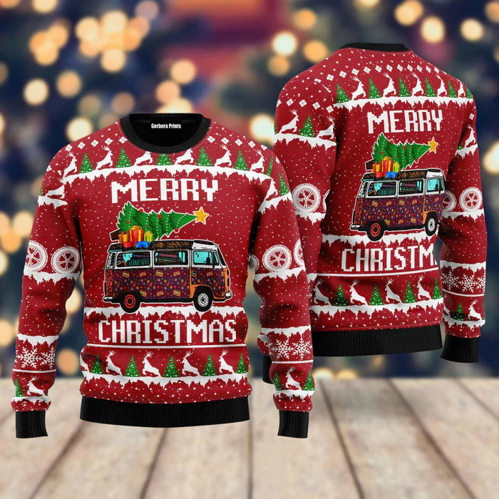 The best selling] welder skull all over printed ugly christmas sweater