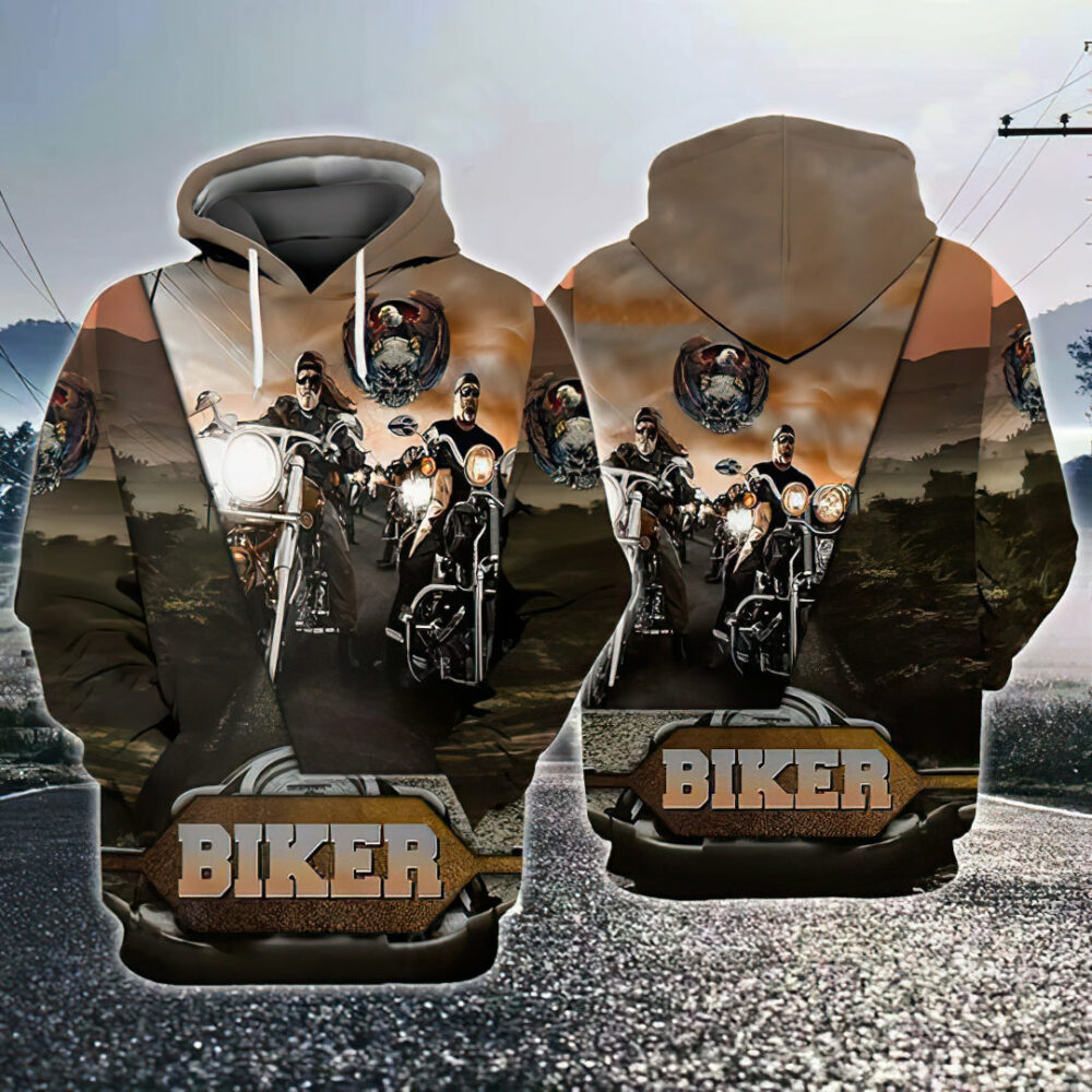 Vintage Biker - Hoodie - HOOD02FNN021121