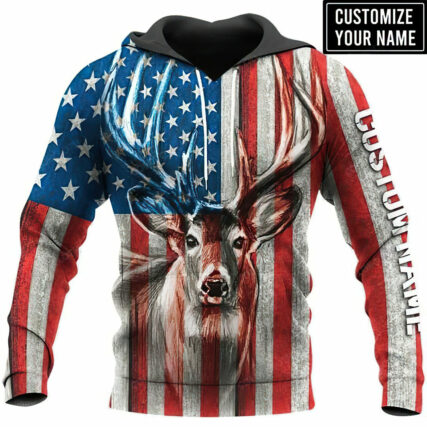 Beautiful Deer Hunting Personalized - Hoodie - HOOD01FNN061121
