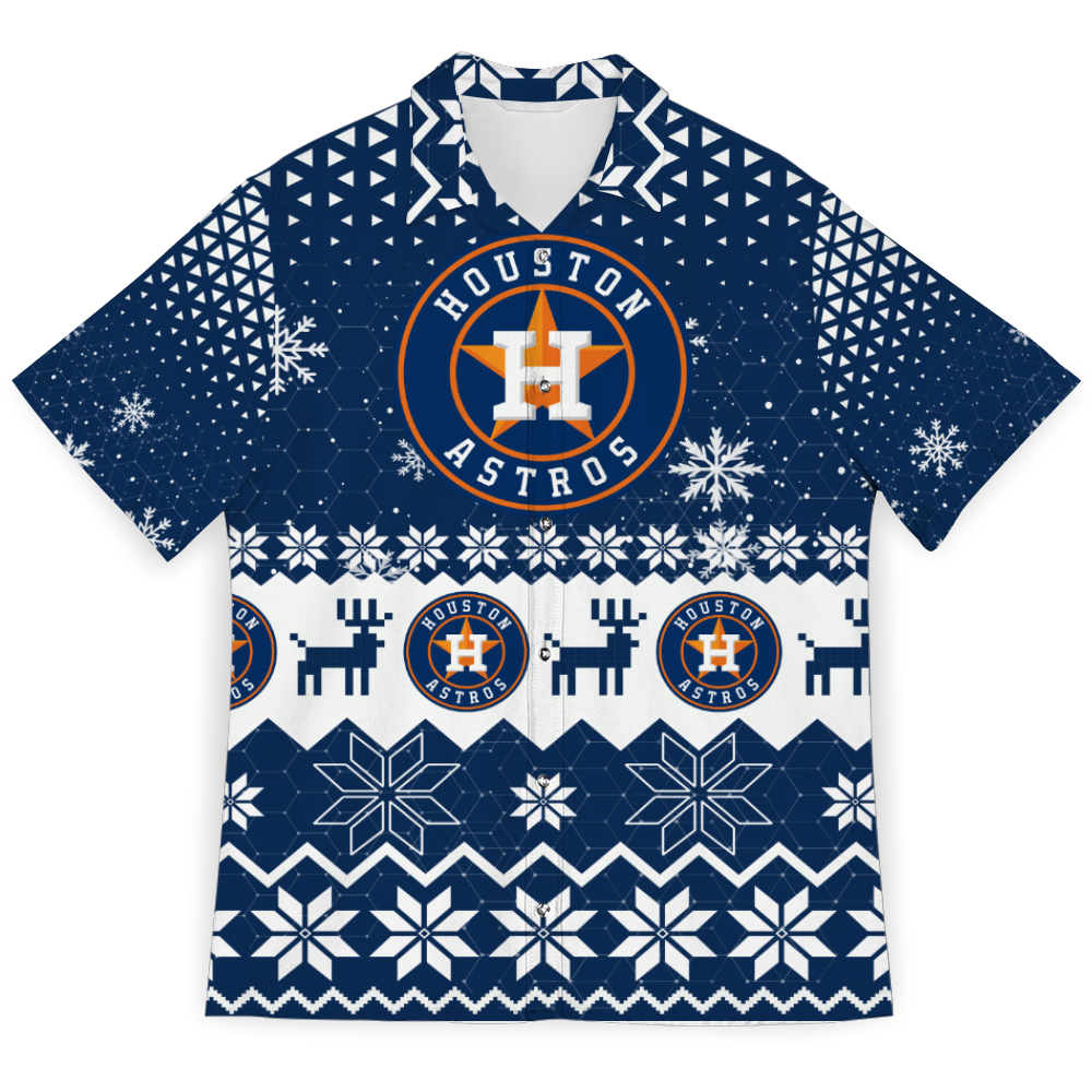 Houston Astros Coconut Tree Sweater AOP Christmas Fans For Men And Women -  Banantees