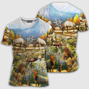 Hunting Deer Is My Life - Hoodie - 12 HOOD12NVC160921