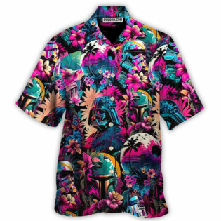 Special Starwars Synthwave 02 - Hawaiian Shirt For Men, Women, Kids - Owl Ohh-Owl Ohh