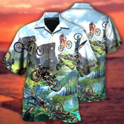 Bike Don't Follow Me You Won't Make It Cool Style - Hawaiian Shirt - Owl Ohh - Owl Ohh