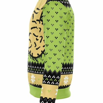 Fun Cock Print Crewneck Sweatshirt
