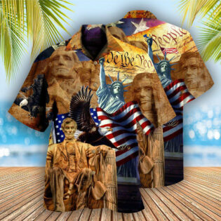 America Land Of America - Hawaiian Shirt - Owl Ohh - Owl Ohh