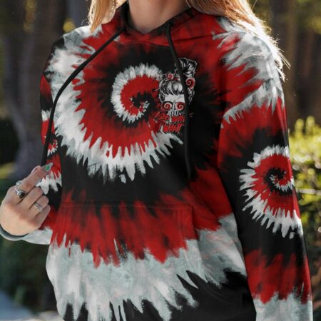 I DO WHAT I WANT BLACK RED TIE DYE ALL OVER PRINT - TLTM0901231