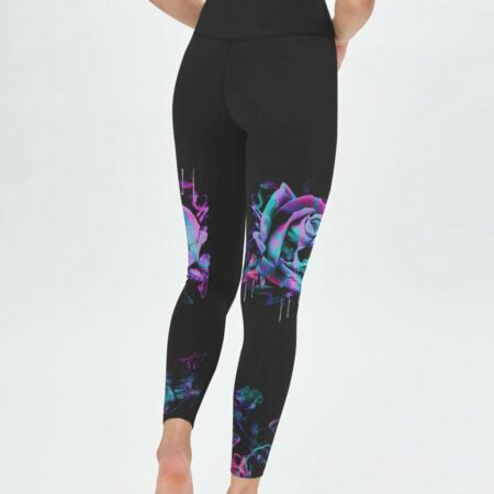 DON'T TRY TO FIGURE ME OUT ROSE SKULL ALL OVER PRINT - TLTW3001235