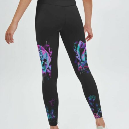 DON'T TRY TO FIGURE ME OUT ROSE SKULL ALL OVER PRINT - TLTW3001235