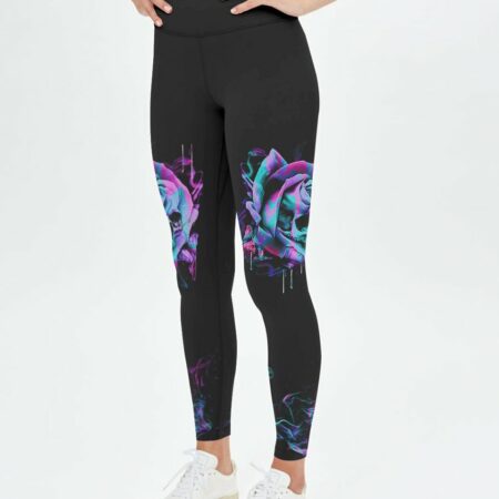 DON'T TRY TO FIGURE ME OUT ROSE SKULL ALL OVER PRINT - TLTW3001235