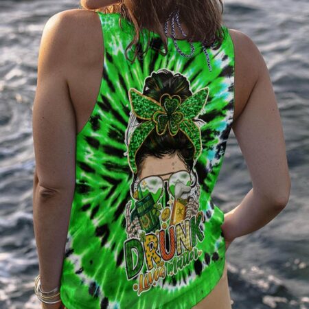 DRUNK LIVES MATTER PATRICK SKULL TIE DYE ALL OVER PRINT - TY0901232