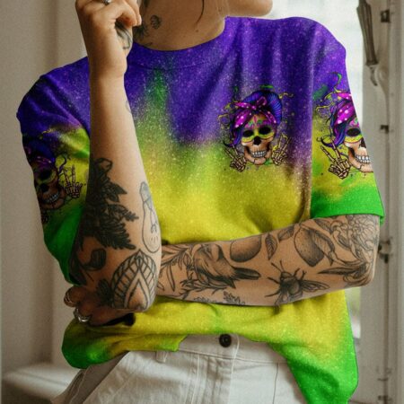 DEAD INSIDE BUT MARDI GRAS ALL OVER PRINT - YHHG1101231