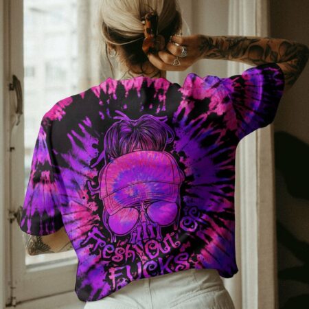 FRESH OUT OF F SKULL PURPLE TIE DYE ALL OVER PRINT - TLTY0601231