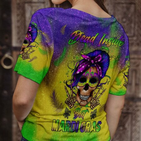 DEAD INSIDE BUT MARDI GRAS ALL OVER PRINT - YHHG1101231