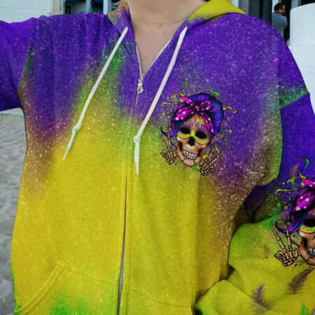 DEAD INSIDE BUT MARDI GRAS ALL OVER PRINT - YHHG1101231