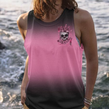 KING QUEEN COUPLE SKULL ALL OVER PRINT - TLTY2812221