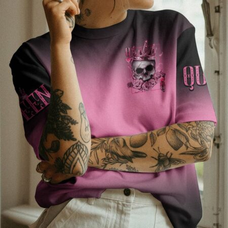 KING QUEEN COUPLE SKULL ALL OVER PRINT - TLTY2812221