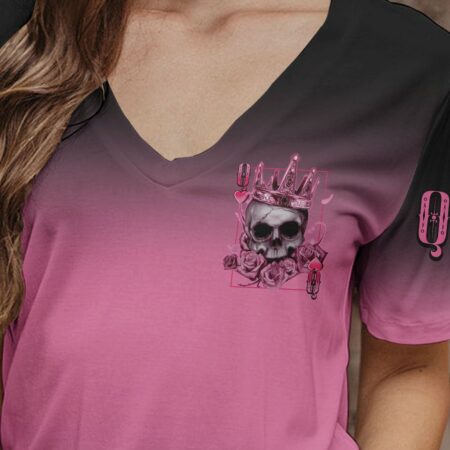 KING QUEEN COUPLE SKULL ALL OVER PRINT - TLTY2812221