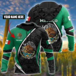 Mexico Green Style Personalized - Hoodie - Owl Ohh - Owl Ohh