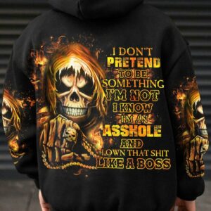 I DON'T PRETEND TO BE SOMETHING I'M NOT ALL OVER PRINT - YHHN2303233
