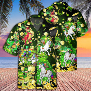 Irish Horse Saint Patrick Beer Brothers - Hawaiian Shirt - Owl Ohh - Owl Ohh