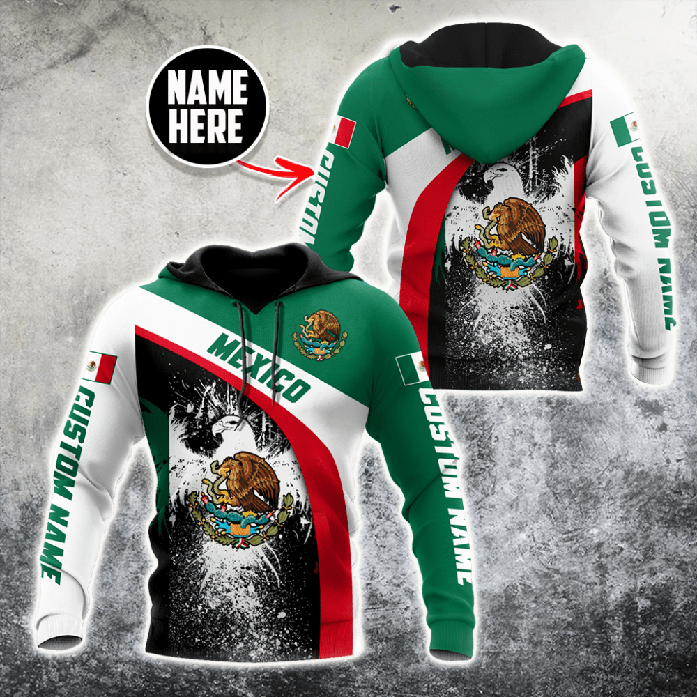 Mexico Hoodie Persionalized 3D All Over Printed Shirts 02 - HOOD01LIN220122